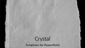  Presentation with black paper - Cool new presentation design with piece of torn paper backdrop and a light gray colored foreground