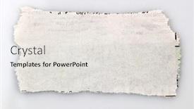  Presentation with torn paper - Cool new presentation with piece-of-torn-paper backdrop and a light gray colored foreground