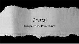  Presentation with page - Beautiful presentation theme featuring piece of torn paper backdrop and a light gray colored foreground