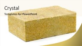  Presentation with piece of the pie - Cool new theme with piece of yellow fiberglass insulation backdrop and a lemonade colored foreground