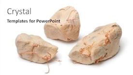  Presentation with fruit - Presentation theme featuring pieces-of-baobab-fruit-pulp background and a white colored foreground