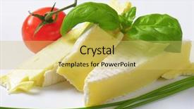  Presentation with cow milk - Beautiful presentation theme featuring woman cycling on pink bike backdrop and a gray colored foreground