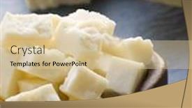  Presentation with cheese - Beautiful presentation featuring pieces of paneer cheese backdrop and a lemonade colored foreground