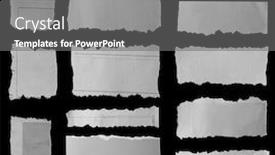  Presentation with newspaper - Amazing presentation theme having newspapers - pieces of torn newspaper backdrop and a gray colored foreground