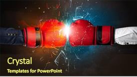  Presentation with fire fighting - Cool new slides with pieces with fire and water backdrop and a wine colored foreground