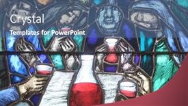  Presentation with alive - Presentation design consisting of piflas-germany-june-07-2015 background and a ocean colored foreground