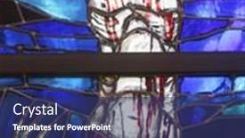  Presentation with church people - Audience pleasing presentation design consisting of piflas-germany-june-07-2015 backdrop and a ocean colored foreground