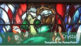  Presentation with resurrection - Presentation featuring piflas-germany-june-07-2015 background and a ocean colored foreground