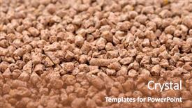  Presentation with animals - Amazing PPT theme having horse cow - background of animals compound feed backdrop and a red colored foreground