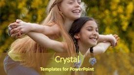  Presentation with mental health kids - Cool new slides with piggyback happy healthy smiling summer backdrop and a tawny brown colored foreground