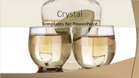  Presentation with tequila - Beautiful slide deck featuring pile-and-bottle-of-tequila backdrop and a soft green colored foreground