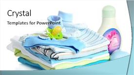  Presentation with baby clothes - PPT layouts enhanced with south burlington 3d rendering a red hanging sign background and a coral colored foreground