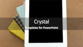  Presentation with magazines - Cool new presentation with pile of books and magazines backdrop and a  colored foreground