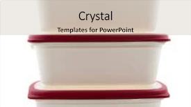  Presentation with refrigerator - Presentation theme with pile-of-closed-boxes background and a  colored foreground