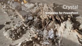  Presentation with building construction - Cool new presentation theme with pile-of-fallen-construction-material backdrop and a gray colored foreground