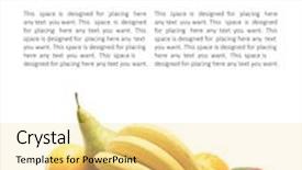  Presentation with fresh fruits vegetables - Presentation design having fresh and tasty fruits background and a blonde colored foreground