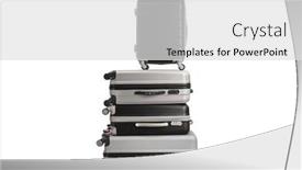  Presentation with grey black white - Slide deck with pile-of-grey-and-black background and a light gray colored foreground