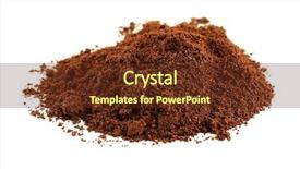  Presentation with group of wildlife crocodile isolated - Cool new slides with pile of ground coffee isolated backdrop and a tawny brown colored foreground