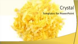  Presentation with lemon - Audience pleasing PPT theme consisting of pelant - pile of lemon peel isolated backdrop and a blonde colored foreground