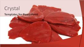  Presentation with peppers - Amazing PPT layouts having pile-of-piquillo-peppers-isolated backdrop and a red colored foreground