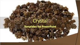  Presentation with ruby red - Amazing presentation having pile-of-red-beet-seeds backdrop and a tawny brown colored foreground