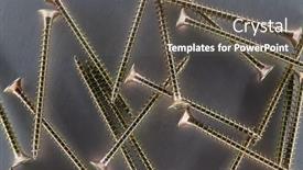  Presentation with diy - Beautiful slides featuring pile-of-wood-screw backdrop and a dark gray colored foreground