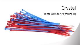  Presentation with pile - Colorful presentation design enhanced with colors on a white background backdrop and a white colored foreground