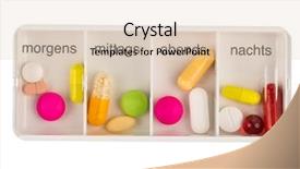  Presentation with psycho therapy - Beautiful slide deck featuring pill box - tablet dispenser symbol photo backdrop and a lemonade colored foreground