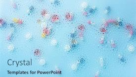  Presentation with tablet capsule - Presentation theme consisting of pill-tablet-capsule-medicine-through background and a arctic colored foreground