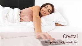  Presentation with dark and sad - Audience pleasing slide deck consisting of pillow after sleep or nap backdrop and a lemonade colored foreground