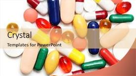  Presentation with pills - Cool new slides with pills isolated backdrop and a lemonade colored foreground