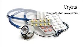  Presentation with addiction - Colorful presentation enhanced with pills on white medical backdrop and a white colored foreground