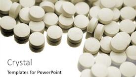  Presentation with pills - Slides consisting of pills background and a white colored foreground