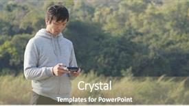  Presentation with drone technology delivery flying - PPT theme featuring pilot plant - man control flying drone background and a coral colored foreground