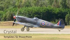  Presentation with british war - Beautiful theme featuring pilsen-czech-republic-august-25 backdrop and a soft green colored foreground