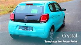  Presentation with co2 - Theme featuring pilsen-czech-republic-december-22 background and a teal colored foreground