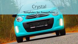  Presentation with co2 - PPT theme consisting of pilsen-czech-republic-december-22 background and a arctic colored foreground