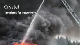  Presentation with fire department - Audience pleasing PPT theme consisting of pilsen-czech-republic-june-12 backdrop and a dark gray colored foreground