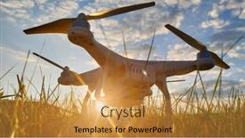  Presentation with uav camera - Slides consisting of pilsen-czech-republic-june-16 background and a  colored foreground