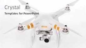  Presentation with camera drone - Beautiful theme featuring pilsen-czech-republic-june-27 backdrop and a white colored foreground