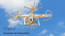  Presentation with camera drone - Slide set featuring pilsen-czech-republic-june-28 background and a teal colored foreground