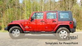  Presentation with utility model - Colorful presentation design enhanced with pilsen-czech-republic-march-19 backdrop and a mint green colored foreground