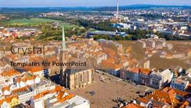  Presentation with european church - 