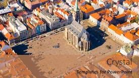  Presentation with european church - 