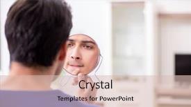  Presentation with skin infection - Colorful slide set enhanced with pimples on the skin backdrop and a lemonade colored foreground