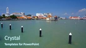  Presentation with nido palawan philippines southeast asia - Amazing presentation design having pinang island malaysia asia backdrop and a ocean colored foreground