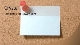  Presentation with corkboard - Presentation design having chest god - great sphinx statue in egypt background and a teal colored foreground.