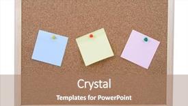  Presentation with pinboard - Cool new slides with pinboard - bulletin board backdrop and a  colored foreground