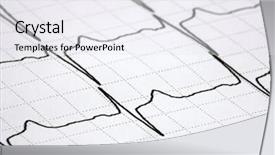  Presentation with pinboard - Beautiful theme featuring pinboard - ecg backdrop and a  colored foreground