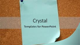  Presentation with airport boarding board - Audience pleasing presentation theme consisting of pinboard - note on notice board backdrop and a  colored foreground